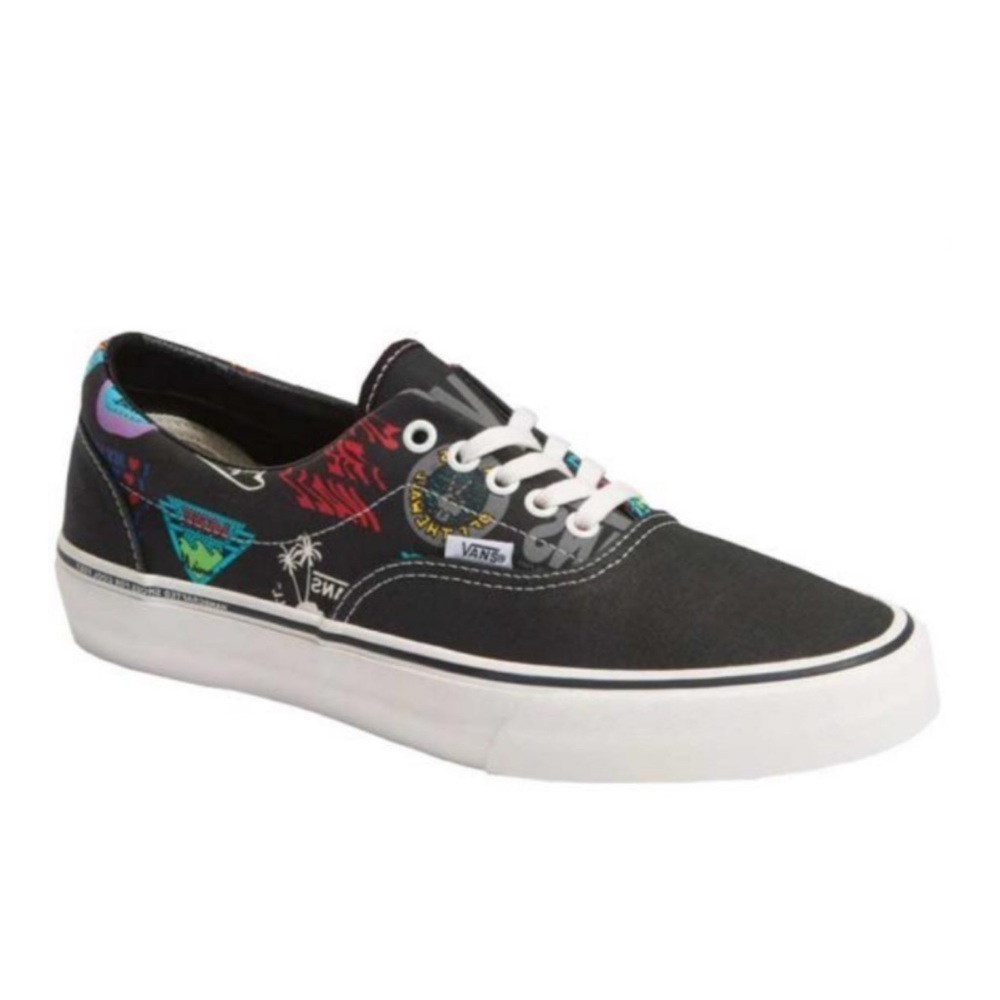 Vans V66 Era SF Black/Multi Skateboard Shoes Sneakers